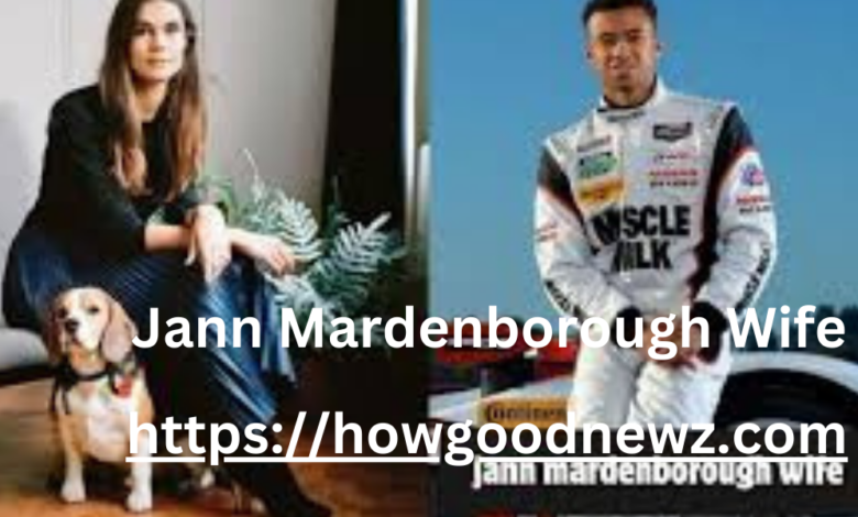 Jann Mardenborough Wife