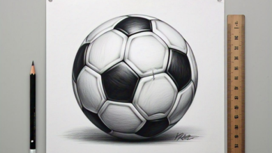 Soccer Drawing