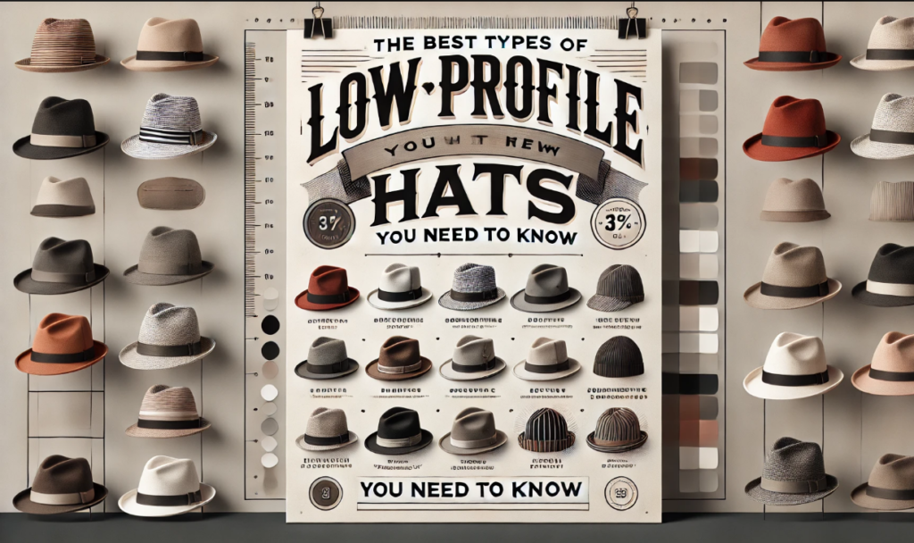 The Best Types of Low Profile Hats You Need to Know