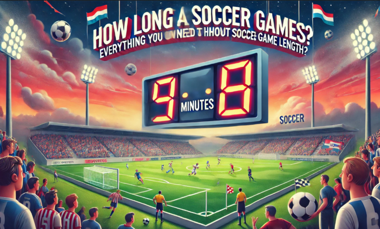 How Long Are Soccer Games