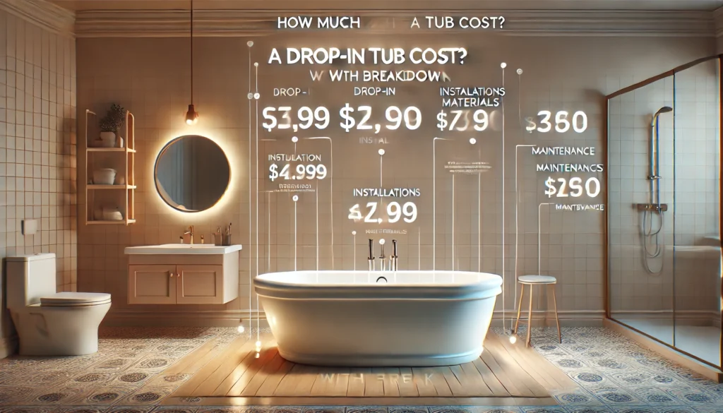 How Much Does a Drop-In Tub Cost? (With Breakdown)