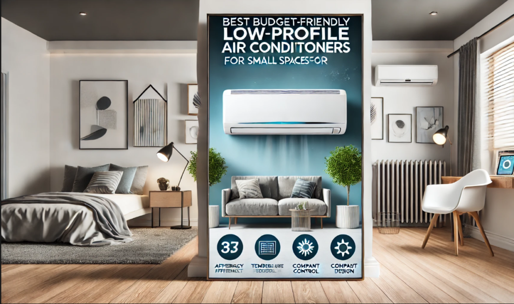 Best Budget-Friendly Low Profile Air Conditioners for Small Spaces